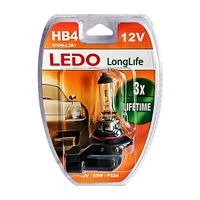 Лампа HB4 Standard LONG LIFE 12V / 55W / 9006 / P22d / блистер 9006ll3b1 Ledo