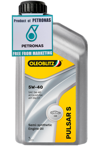 70383EL8EU PETRONAS OLEOBLITZ PULSAR S 5W-40 Cинт. масло 20/1 л.,ACEA A3/B4; API SN/CF; MB 229,5; VW 70383EL8EU Petronas