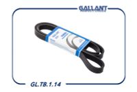 Ремень ручейковый Largus 16V /6PK 1822/ GALLANT GL.TB.1.14 Gallant