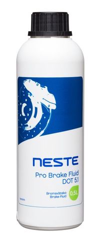 Тормозная жидкость Pro Brake Fluid, NESTE, 0,5 литр 792155 Neste