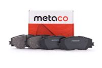 Колодки тормозные передние к-кт 3000028 Metaco
