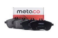 Колодки тормозные передни�е к-кт 3000-077 Metaco