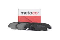 Колодки тормозные передние к-кт 3000-398 Metaco