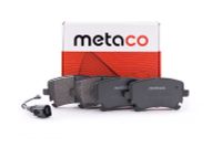 Колодки тормозные задние дисковые к-кт 3010-035 Metaco
