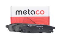 Колодки тормозные задние дисковые к-кт для Chevrolet Epica 2006-2012 3010-075 Metaco