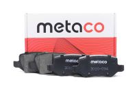 Колодки тормозные задние дисковые к-кт 3010-094 Metaco