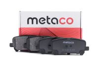 Колодки тормозные задние дисковые к-кт 3010115 Metaco