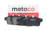 Колодки тормозные задние дисковые к-кт 3010-124 Metaco