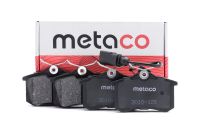 Колодки тормозные задние дисковые к-кт для Seat Alhambra 2000-2010 3010-126 Metaco