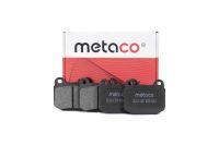 Колодки тормозные задние дисковые к-кт 3010136 Metaco
