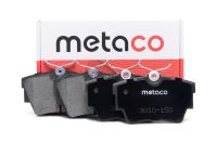 Колодки тормозные задние дисковые к-кт 3010-150 Metaco