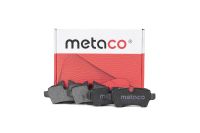 Колодки тормозные задние дисковые к-кт 3010-168 Metaco