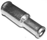 Трубка соединитель для патрубков прямая с переходом D 18х16 L= 60 мм (металл) 18x16 Carum