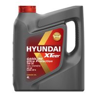 Моторное масло HYUNDAI  XTeer Gasoline Ultra Protection 5W30, 4 л, синтетическое 1041002 Hyundai XTeer