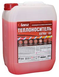 GLANZ Теплоноситель Extra -65 10кг (мэг)           gl400 Glanz