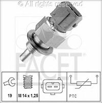 Датчик, температура охлаждающей жидкости; Датчик, температура охлаждающей жидкости; Датчик, температура охлаждающей жидкости 7.3321 Facet