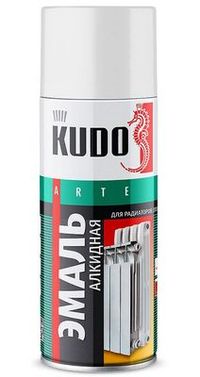 Эмаль для радиаторов отопления БЕЛАЯ 520мл, , шт KUDO ku5101 Kudo