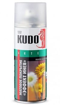 Покрытие для стекла декоративное "KUDO" (520 мл) "Эффект инея" ku9031 Kudo
