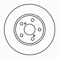 Тормозной диск 1815204544 Sbs