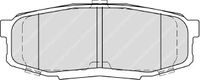 Колодки тормозные задние дисковые к-кт для Toyota Tundra 2013> FDB4230 Ferodo