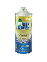 масло  моторное MOLY GREEN PROTECT 5W40 SN?CF 1л 0470112 MolyGreen