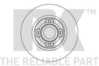 Диск тормозной задний (238x8mm) / RENAULT Clio-I/II,Megane-I 90~13"" 203917 Nk