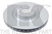 Тормозной диск передний вентилируемый COATED (с покрытием) 3147125 Nk