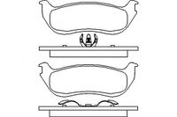 Колодки тормозные задние дисковые к-кт для Ford America Explorer 2001-2011 P 24 068 Brembo