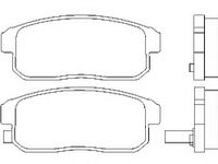 Колодки тормозные задние дисковые к-кт для Mazda RX-8 2003-2012 P 49 035 Brembo