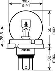 Лампа накаливания 64198 Osram