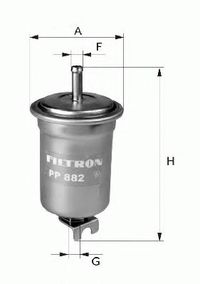 Фильтры топливные FILTRON PP875/1 Filtron