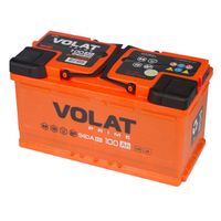 Аккумуляторная батарея VOLAT Prime 100Ah R+, 940 A, 353x175x190 vs1000 Volat