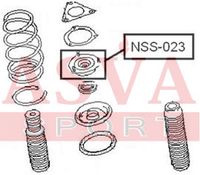 Опора переднего амортизатора Nissan  NSS023 NSS023 Asva