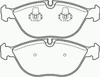 Комплект тормозных колодок, дисковый тормоз MDB1746 Mintex
