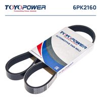 Ремень поликлиновой 6PK2160 Toyopower