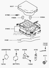 Проводка двигательного отсека 9120025120 Hyundai-Kia