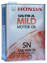 Масло моторное ULTRA MILD SN 10W-30 0821999974 Honda