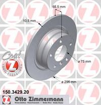 Тормозной диск 150.3429.20 Zimmermann