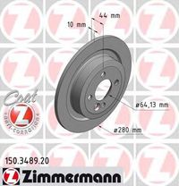 Тормозной диск 150.3489.20 Zimmermann