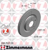 Тормозной диск 200.2527.20 Zimmermann