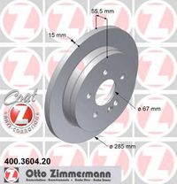 Тормозной диск 400.3604.20 Zimmermann