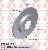 Тормозной диск 600320400 Zimmermann