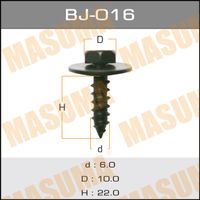 Саморез Masuma BJ-016 : мм в уп. 6 шт. BJ016 Masuma
