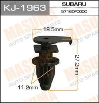 Крепеж для Subaru Forester (S10) 2000-2002 'KJ1963 Masuma