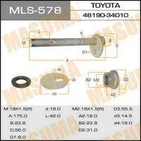Болт развальный передний к-кт для Toyota Land Cruiser (200) 2008> MLS578 Masuma
