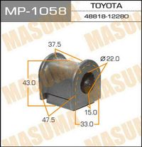 Втулка (сайлентблок) заднего стабилизатора для Toyota Auris (E18) 2012> mp1058 Masuma