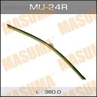 Щетка стеклоочистителя каркасная задняя 360мм 14" пластик MU24R Masuma
