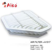 Фильтр воздушный двигателя (AIKO!  Фильтр воздушный TOYOTA COROLLA 150 (2006-2010) 1NDTV/ 1ADFTV) a1517 Aiko