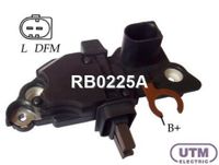 Щетки генератора RB0225A/UTM AUDI/VW/SEAT/SKODA RB0225A Utm