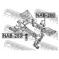 Сайлентблок редуктора для Nissan Pathfinder (R51) 2005-2014 nab283 Febest